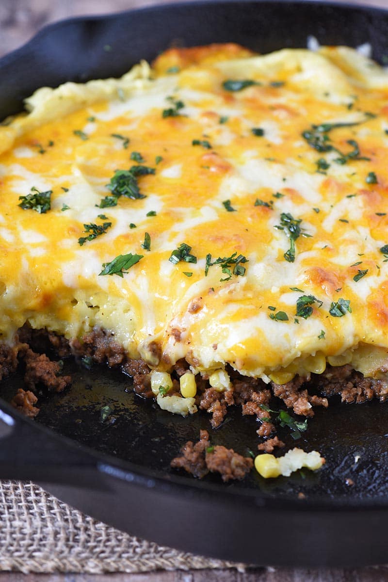 Cheesy Sloppy Joe Shepherd’s Pie Recipe