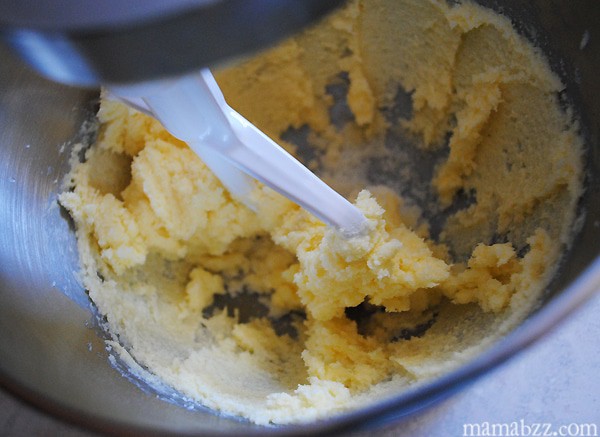 mixing batter for homemade gingerbread