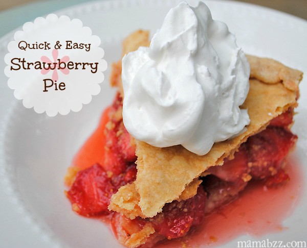 The Easiest Strawberry Pie You’ll Ever Make