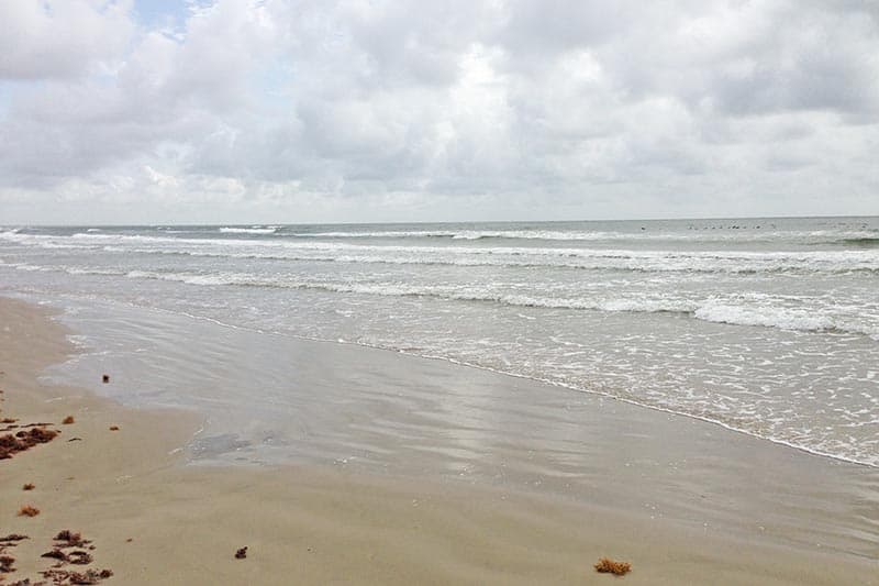 San Jose Island Beach on Texas Gulf Coast