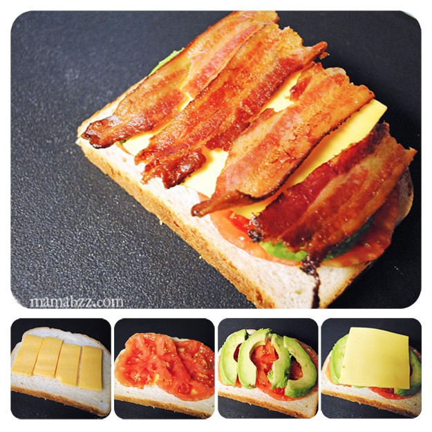 How to make a gourmet grilled cheese sandwich with avocado