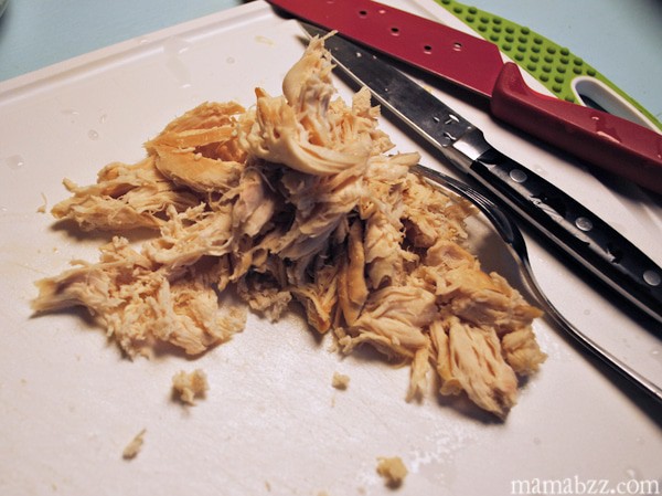 Shred chicken