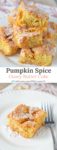 Pumpkin Spice Gooey Butter Cake, a scrumptious cake mix recipe. Fall dessert filled with ooey gooey, buttery, cream cheese goodness.