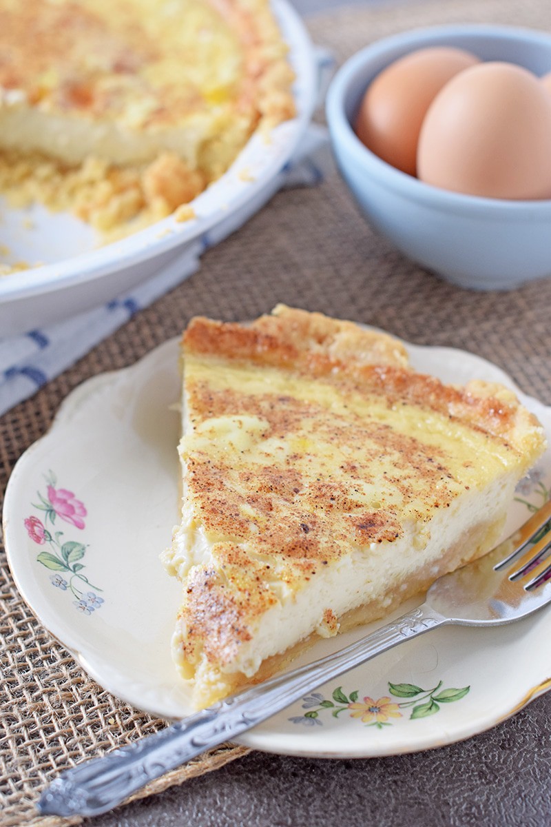 Caramel Custard Pie