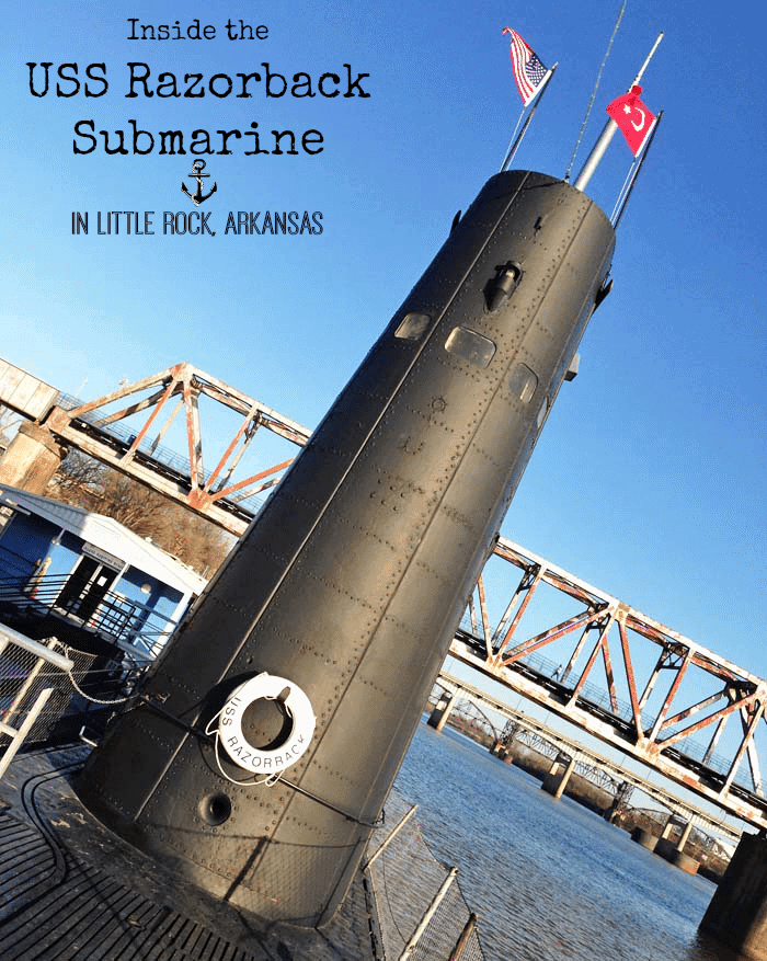 Inside the USS Razorback Submarine in Little Rock Arkansas