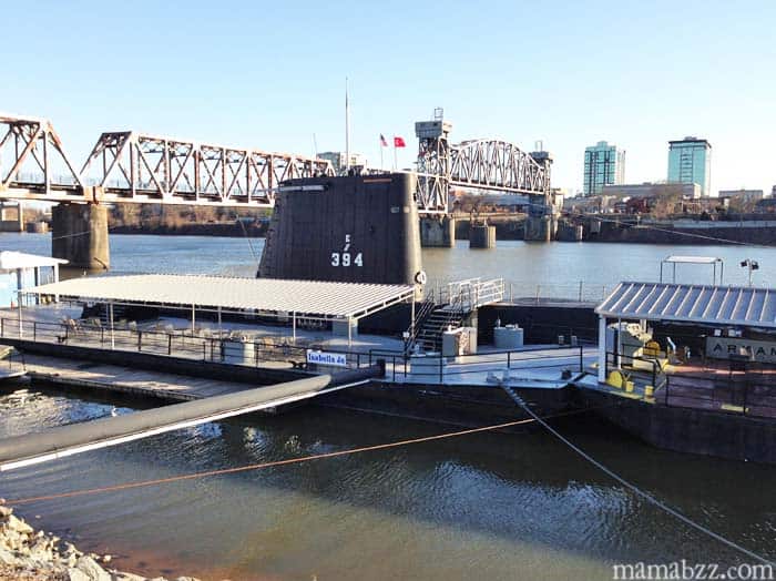 USS Razorback Submarine in Arkansas