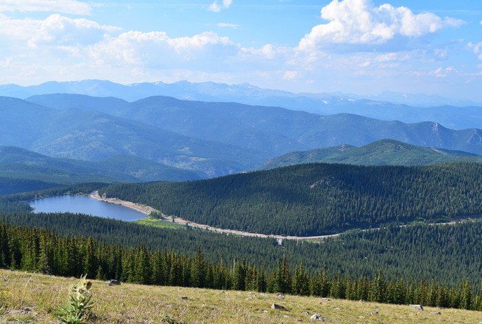 Just beyond Denver, outside Idaho Springs, stands beautiful Mount Evans, a 14,265′ beast of a mountain in the Front Range of the Colorado Rocky Mountains. Travel the highest paved road in North America, the road to the summit of Mount Evans in Colorado.