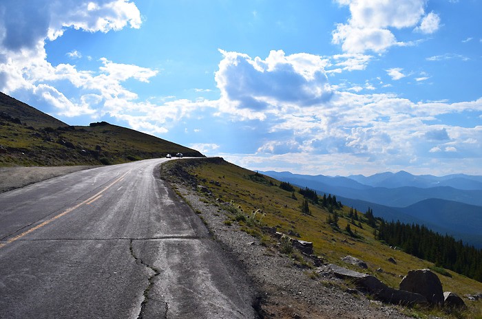 Just beyond Denver, outside Idaho Springs, stands beautiful Mount Evans, a 14,265′ beast of a mountain in the Front Range of the Colorado Rocky Mountains. Travel the highest paved road in North America, the road to the summit of Mount Evans in Colorado.