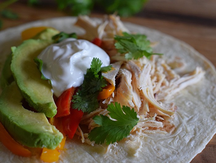 When it comes to week night dinner recipes, we love and need an easy dinner. Easy chicken recipes for the win! Cook a whole chicken in the slow cooker over the weekend; then make that chicken stretch. Chicken fajitas are one of our go-to meals; in fact, I could totally eat Tex-Mex all the time. Grab the recipe for deliciously Easy Chicken Fajitas!