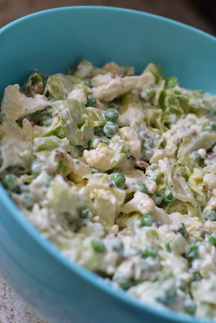 Layered Salad with Whatever Layers You Want