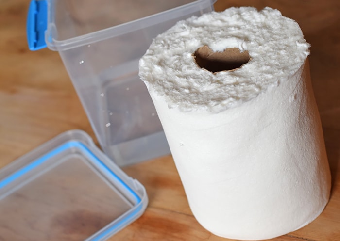 How to create a DIY changing table from a dresser and make your own homemade baby wipes, along with a few tips for adding joy to spring cleaning and organizing your home, whether in the baby’s room or elsewhere.