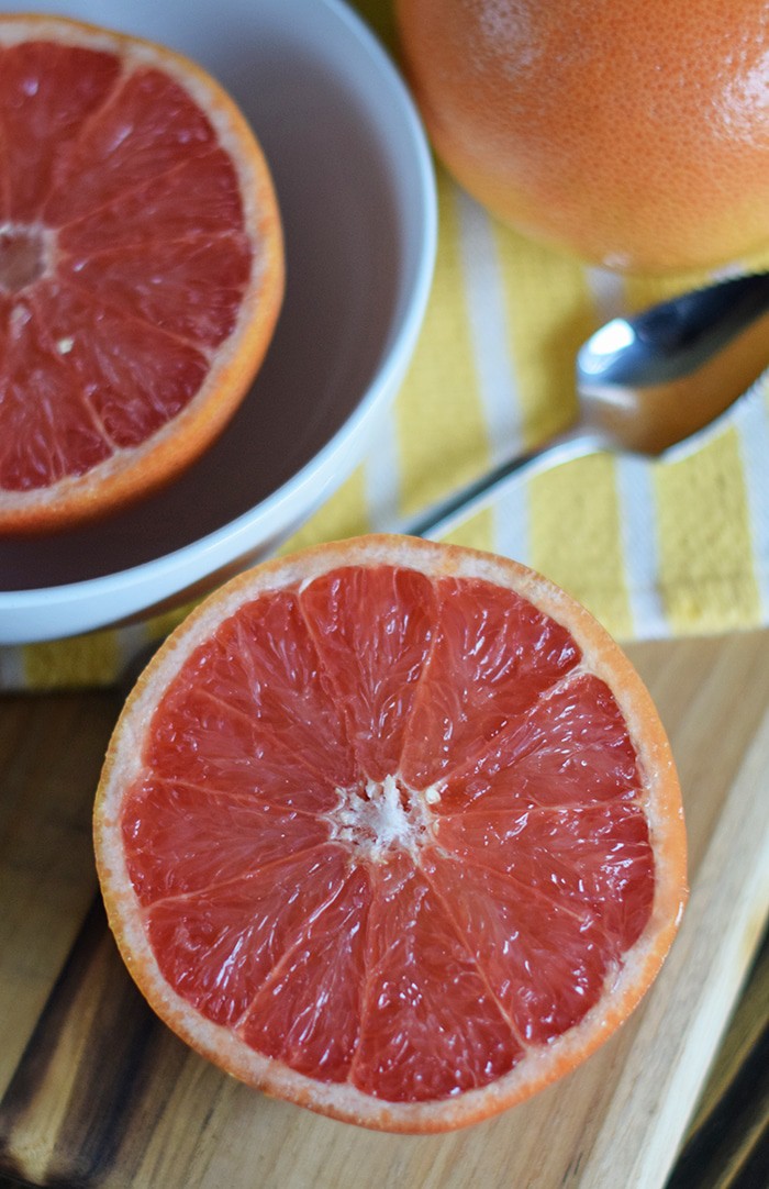 How to make a simple, easy, natural fruit smoothie, no sugar added. All you need is fruit and ice for a refreshing Grapefruit, Berry, and Tropical Fruit Smoothie. Printable recipe!
