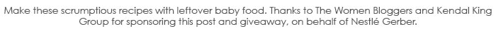 Gerber Baby Food Disclosure