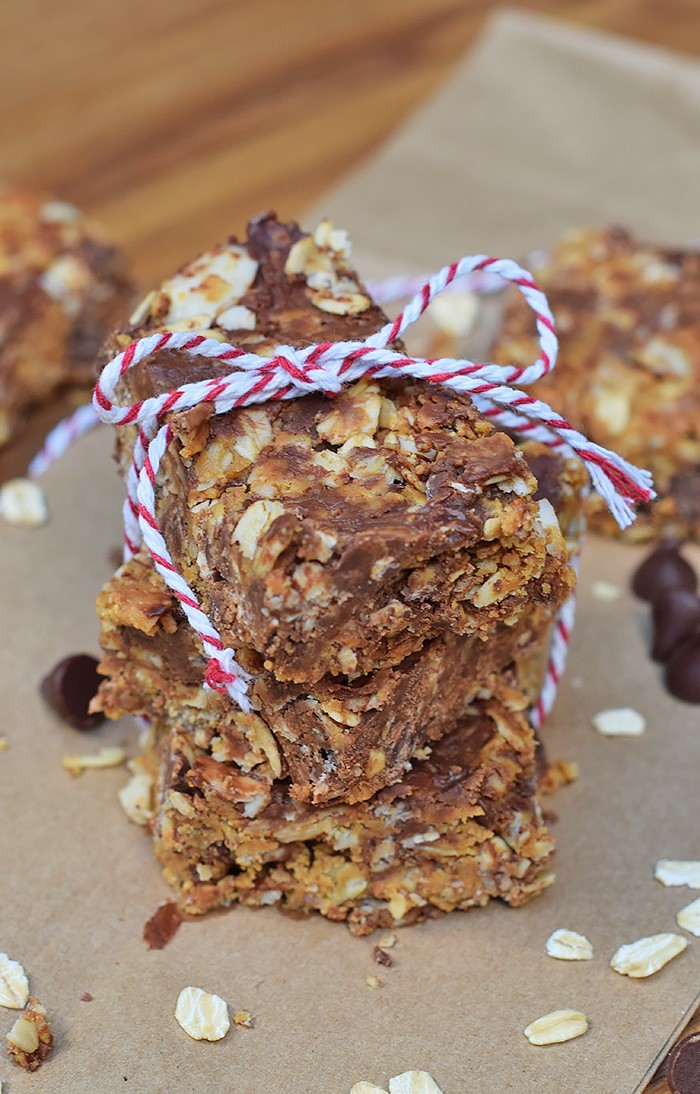 Healthy doesn’t equal expensive or difficult. No-Bake Nut Butter and Chocolate Granola Bars are healthy snacks, filled with ingredients you may already have in your kitchen. Grab the easy recipe for these scrumptious treats!