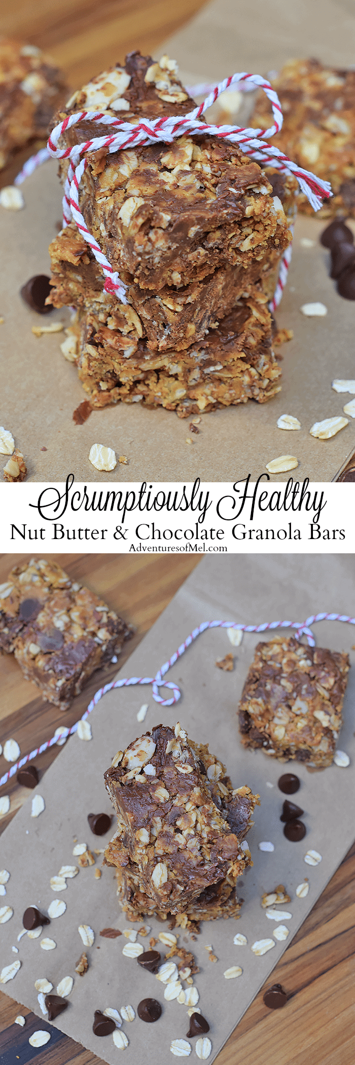 Healthy doesn’t equal expensive or difficult. No-Bake Nut Butter and Chocolate Granola Bars are healthy snacks, filled with ingredients you may already have in your kitchen. Grab the easy recipe for these scrumptious treats!