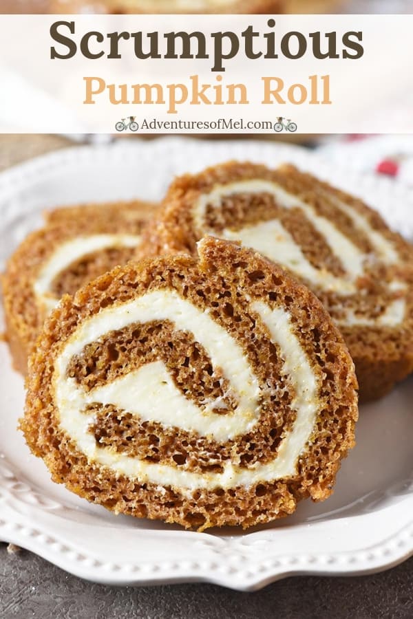 the most scrumptious pumpkin roll ever
