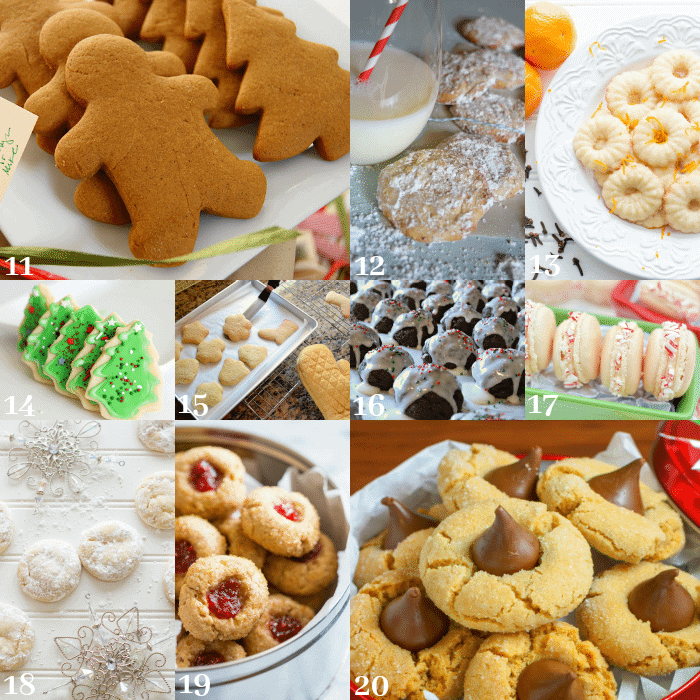 Baking is a holiday tradition, as are family favorite recipes for all kinds of food, including festive treats and desserts. Here are 30 of the most scrumptious classic Christmas cookies for your baking pleasure.