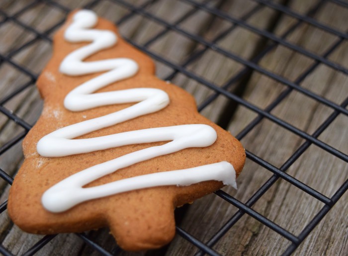 Baking cookies together is one of our family's favorite Christmas traditions. Grab the ingredients, a few decorations, and your family, and make Chewy Gingerbread Cookies together. They're scrumptious classic holiday treats inspired by a vintage cookbook.