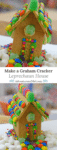 Make a fun and edible kids craft this St. Patrick's Day, a Graham Cracker Leprechaun House. Gather rainbow colored candies, Decorating Icing, and graham crackers, and you're all set!