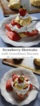 Strawberry Shortcake made with a cream cheese whipped cream, Grandma's biscuits, and juicy red strawberries! Print the recipe for Old-Fashioned Strawberry Shortcake with Grandma's Biscuits.