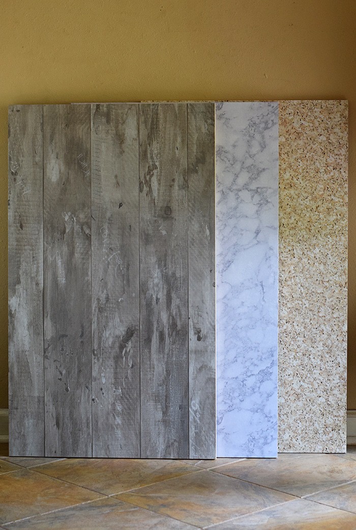 Use Contact Paper and Adhesive Vinyl to make your own photography background boards. How to make a beautiful DIY photography background on the cheap! 
