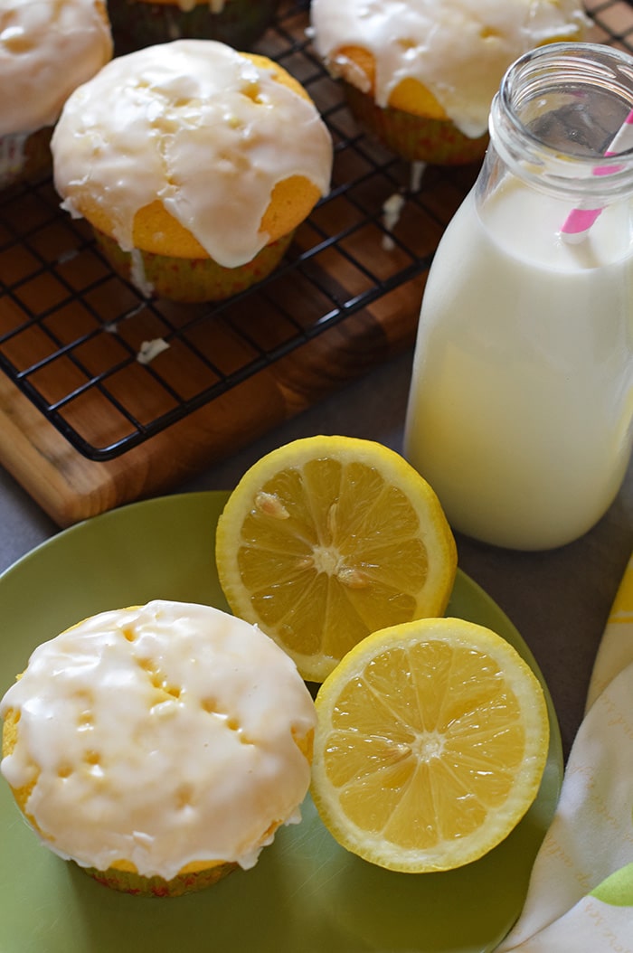 One of my family's favorite desserts is lemon cake. Transform lemon cake into the most scrumptious poke cake lemon cupcakes, topped with a thin, slightly crispy, sweet but tarty lemon icing. Such a delicious and easy dessert recipe!