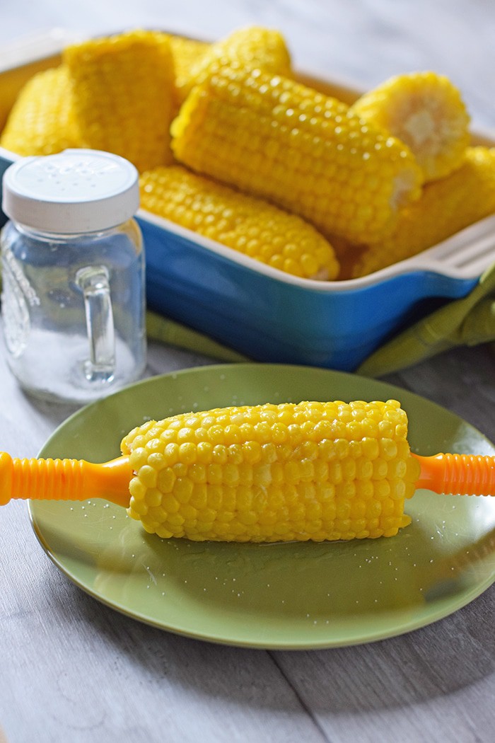 How to make the most delicious Instant Pot corn on the cob. One of my favorite side dish recipes for a timeless food.