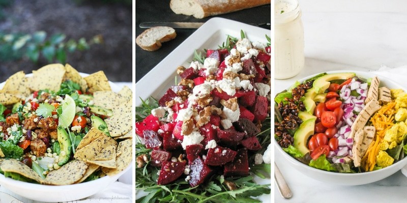 Colorful Salads ideas without meat