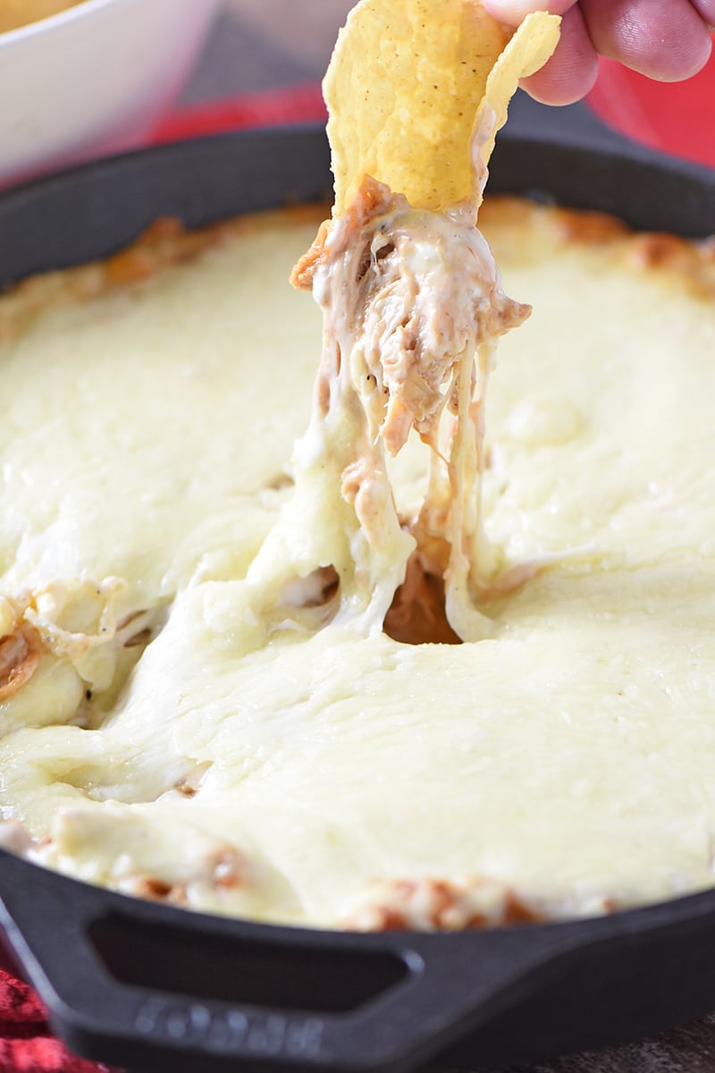 Creamy BBQ Chicken Dip
