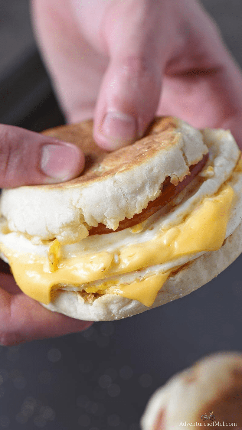 McDonald's Egg McMuffin breakfast sandwich copycat recipe