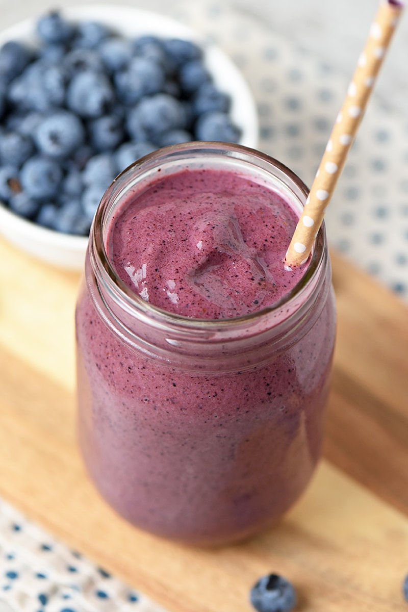 Blueberry Spinach Smoothie