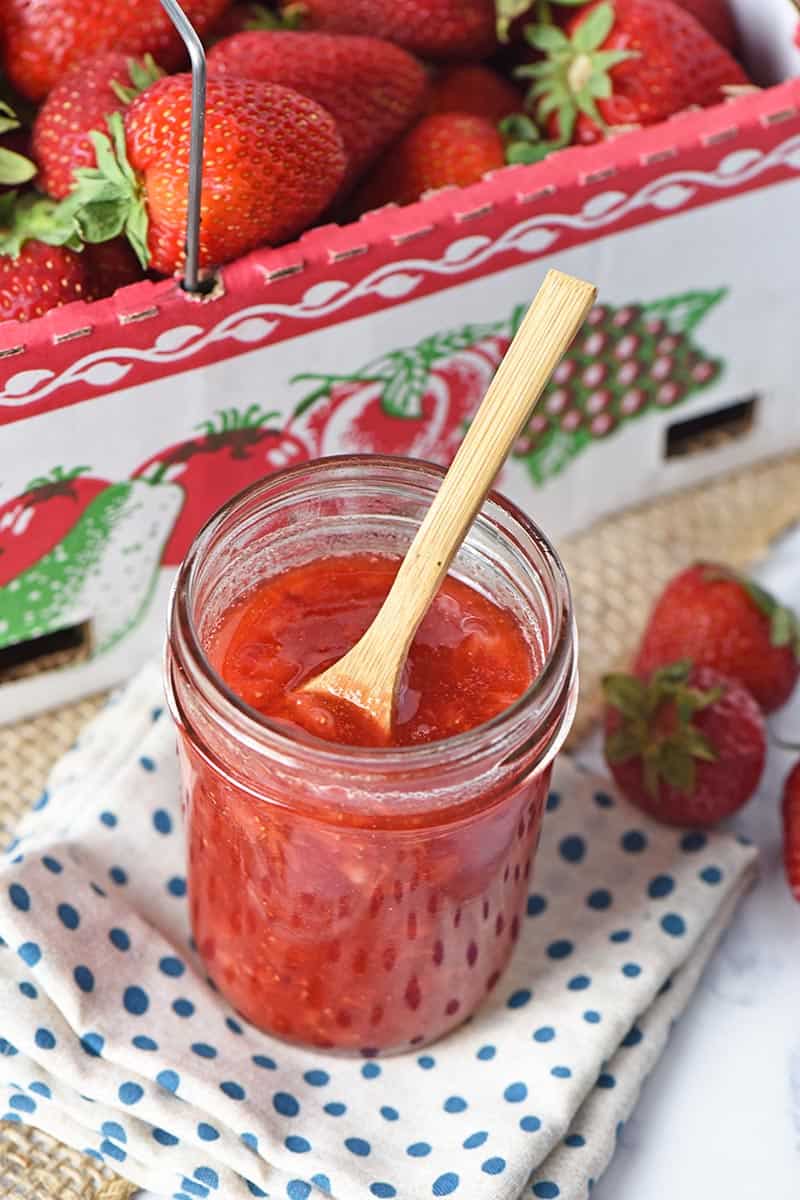 Quick and Easy Strawberry Jam Recipe