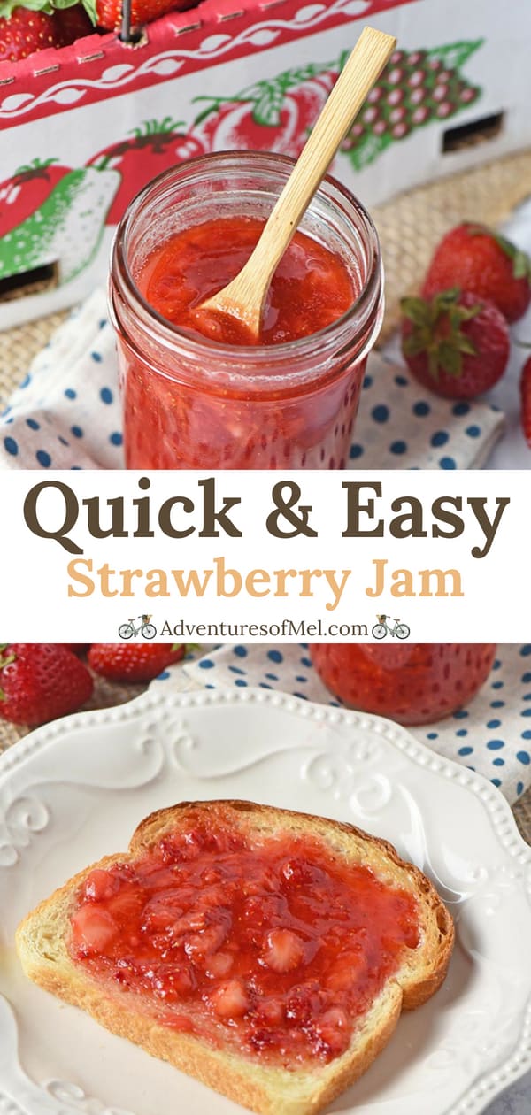 Quick and Easy Strawberry Jam Recipe