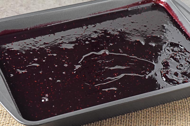 recipe for blackberry jam without pectin setting in cake pan