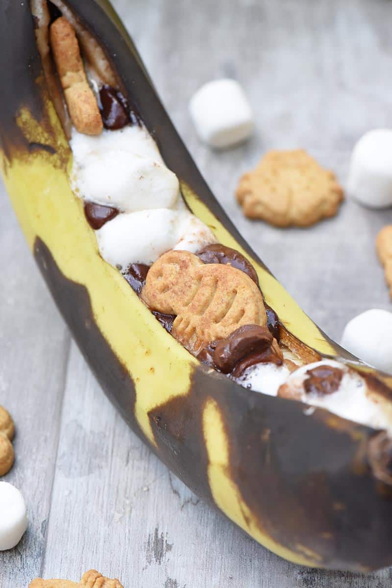 banana s'mores recipe