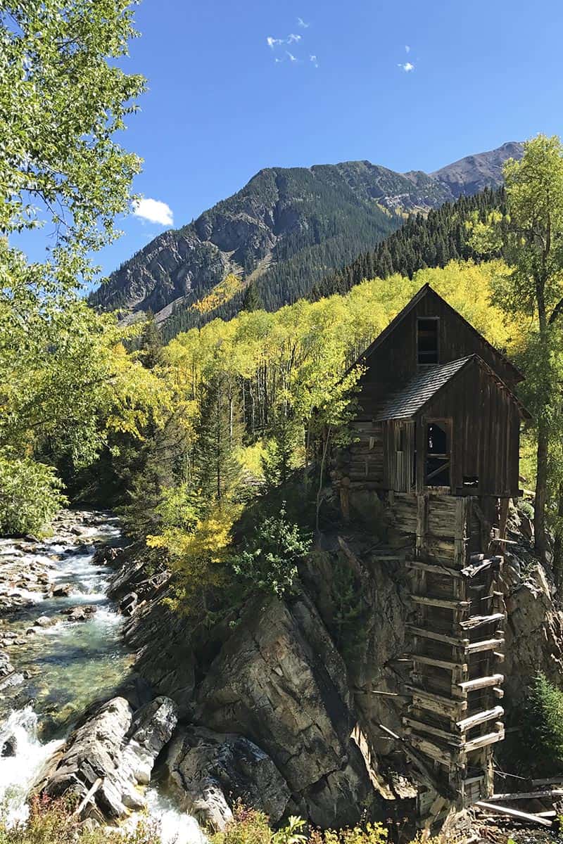 haunted Crystal Mill in Colorado