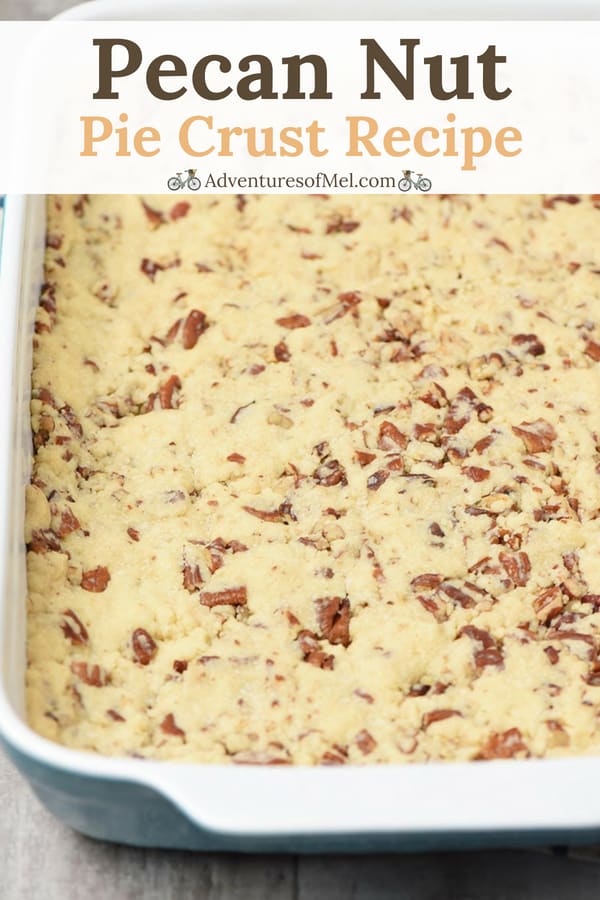 single pie crust recipe made with pecans