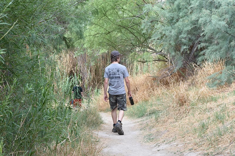 hike with kids on Santa Elena Trail in Big Bend in Texas