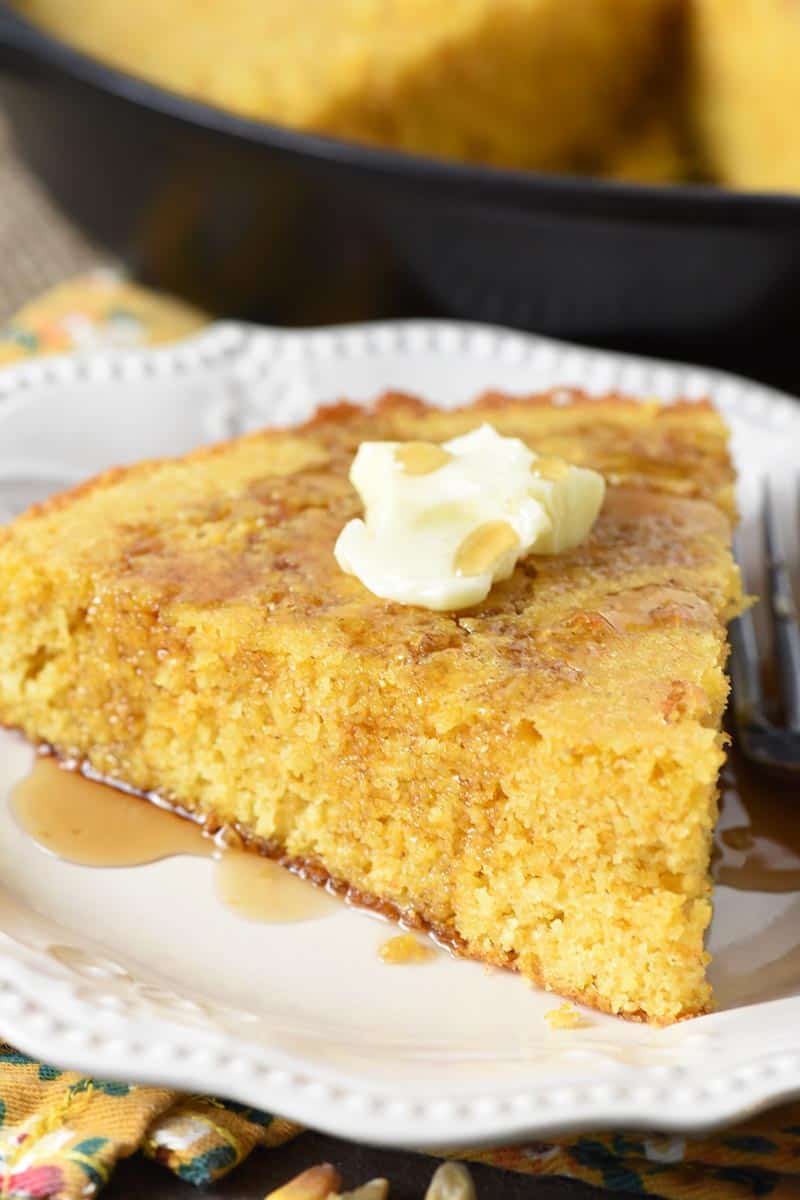 Buttermilk Cornbread with Milled Corn