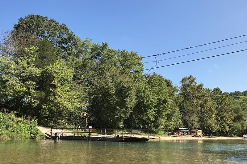 Akers Ferry on the Current River, MO