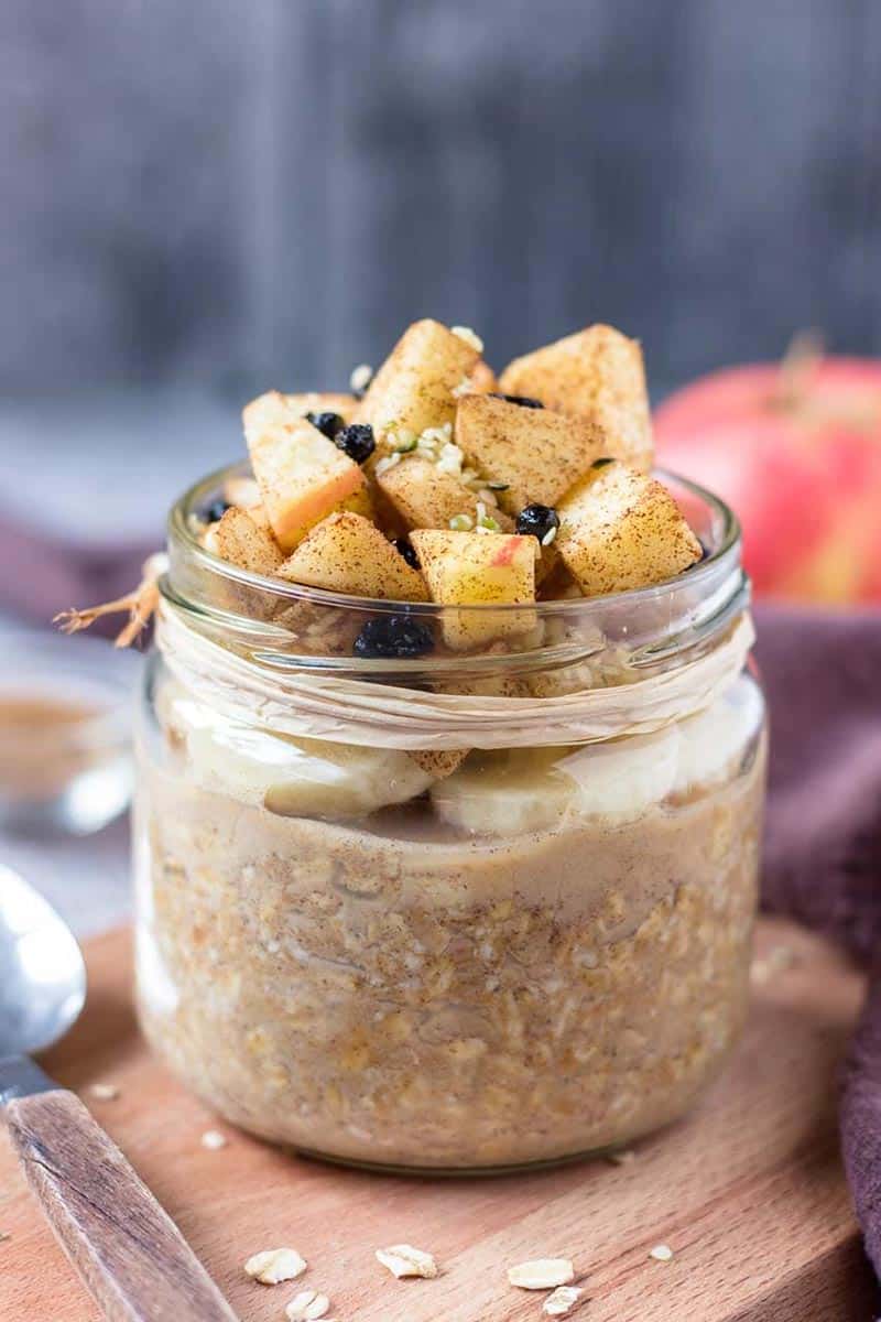 Apple Cinnamon Overnight Oats