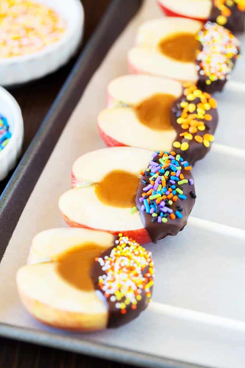 Caramel Apple Pops