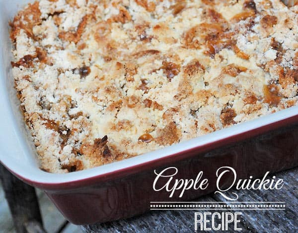 Apple Quickie Recipe