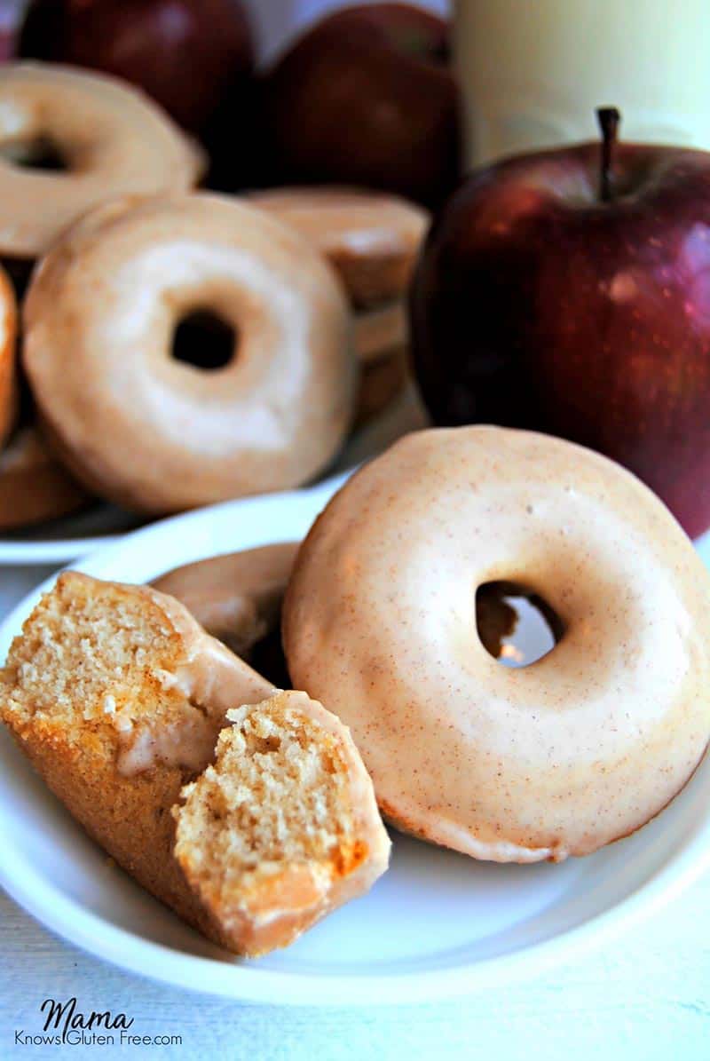Baked Apple Cinnamon Donuts