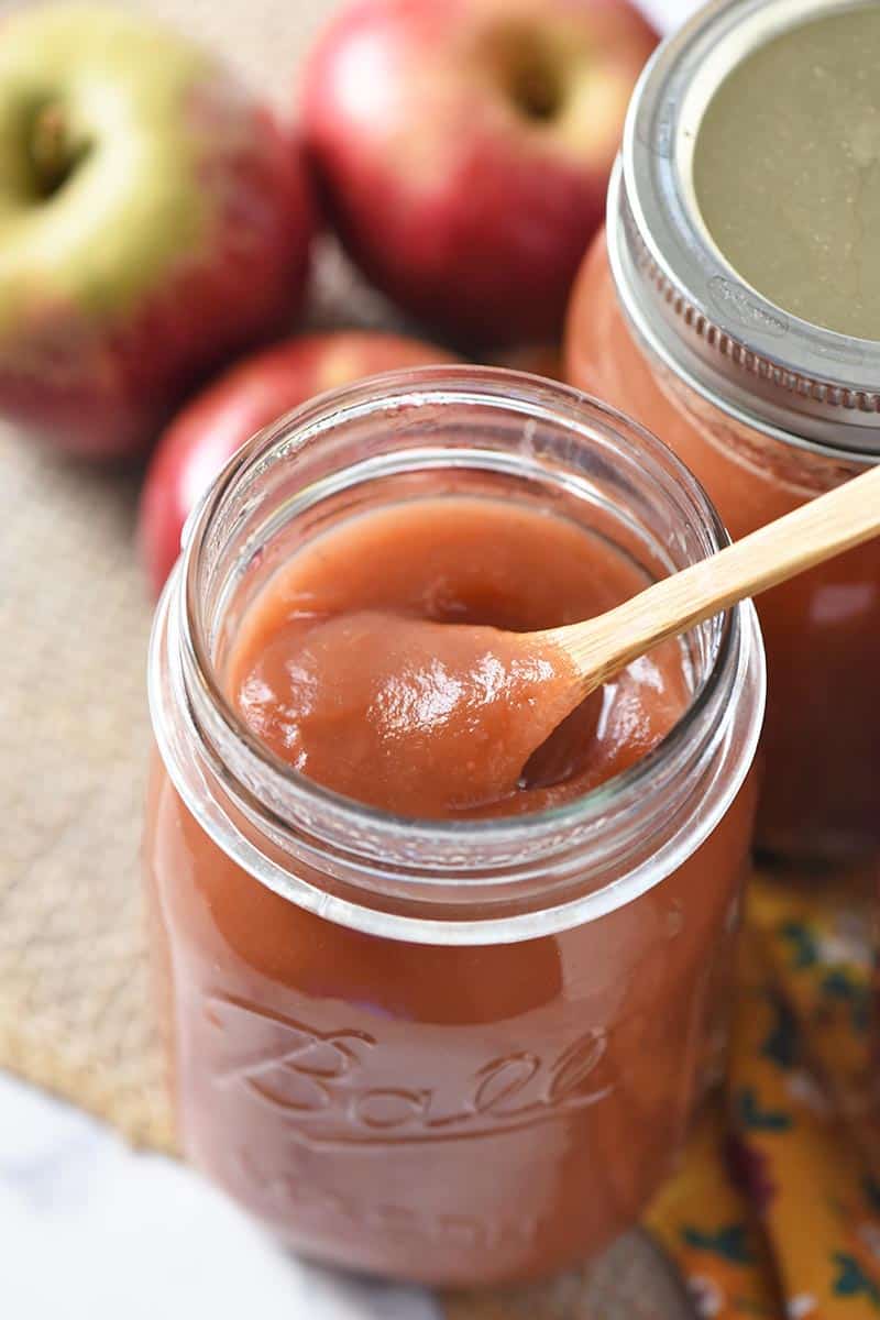 Easy No-Peel Instant Pot Applesauce