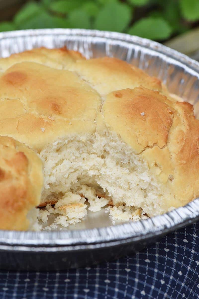 Two Ways to Make Easy Bisquick Campfire Drop Biscuits