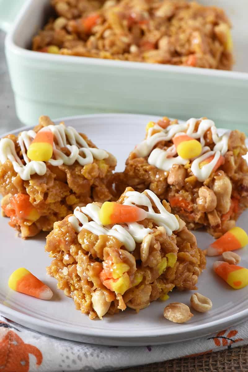 Easy Peanut Butter Corn Flake Bars