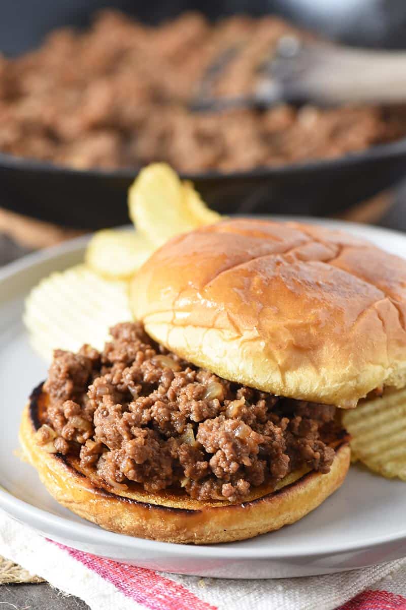 Easy Homemade Sloppy Joes
