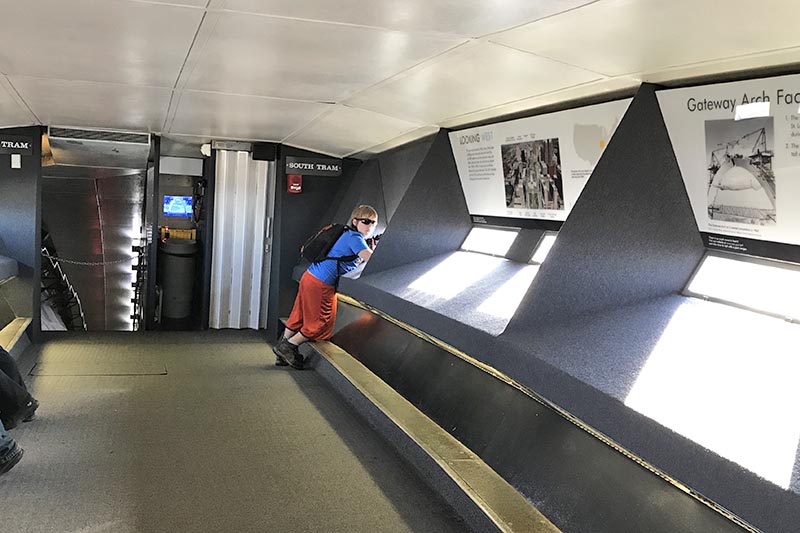 Observation Deck at the top of the Arch