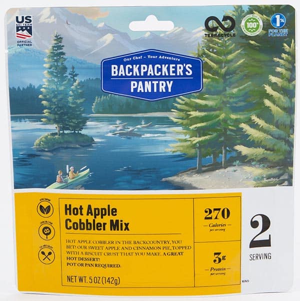 Backpacker's Pantry Hot Apple Cobbler Mix